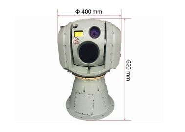 Gyroscoop Gestabiliseerd EO IRL Camerasysteem met Thermische Camera 5Km van LWIR Laserafstandsmeter